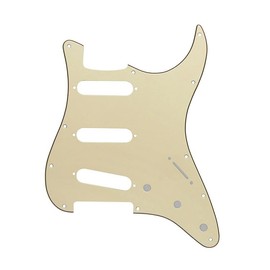 SHENGSUI Mint Green Pearl SSS 12 Hole Strat Electric Guitar Pickguard with ST Back Plate Tremolo Cover for Fender US/Mexico Made Standard Stratocaster