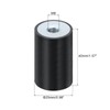 sourcing map 8Pcs 25 x 40mm M8 Thread Female Rubber