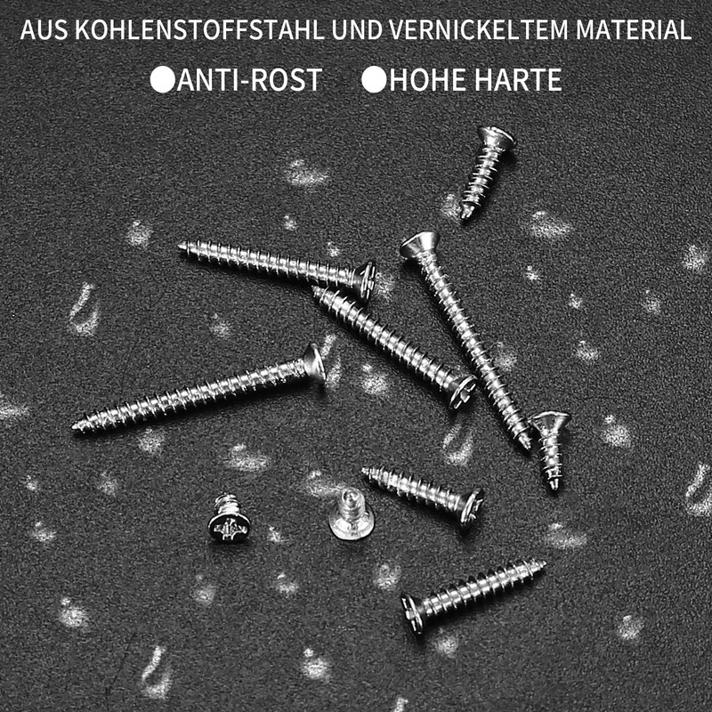 M2 Self Tapping Wood Screws, Cross Head Screws, Pan Head