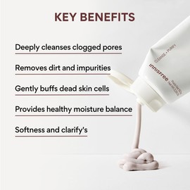 innisfree Volcanic Pour Cleansing Foam Face Wash Normal Edition 150ml (x1)