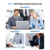 BOBLOV Mini Body Camera with Video: 64GB 007 Pocket Tiny