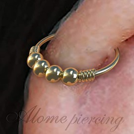 Cartilage Earring Stud Earrings - 20G 14K Gold Filled Pearl Piercing Earring - Piercing Earring, Cartilage Earring