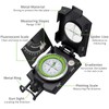 Proster IP65 Hiking Compass Waterproof Compass - Metal Compass Camping