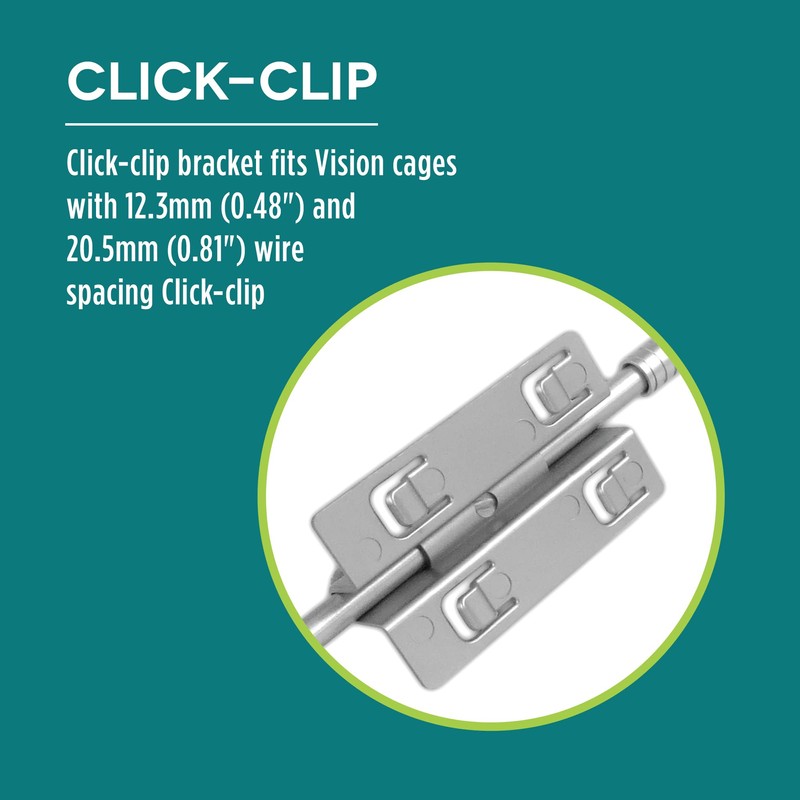 Hari Vision Compact Cage Lamp Fixture, Bird Cage Lighting Accessory,