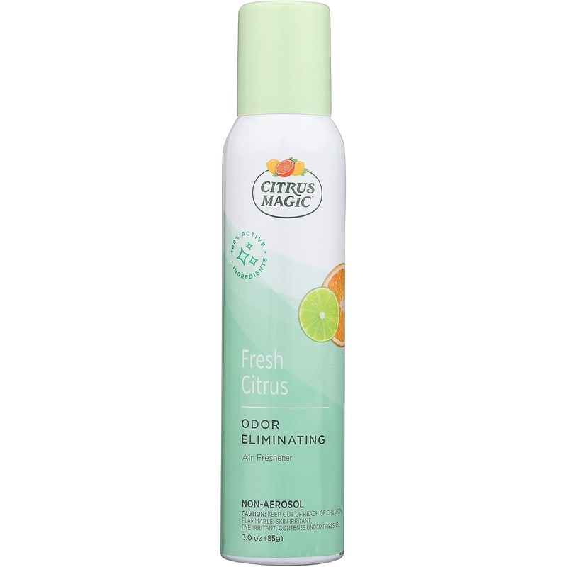 Citrus Magic Freshener Odor Eliminating Air Freshener Spray, 3 Ounce
