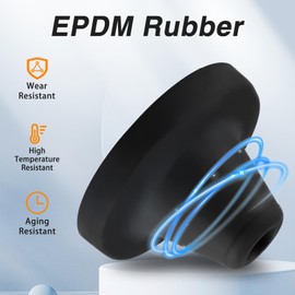 KPALAG Pair of Rear Hood Bumpers Hood Cushion Cones Compatible with Freightliner Cascadia Replace #: A18-59704-000 A17-20868-000