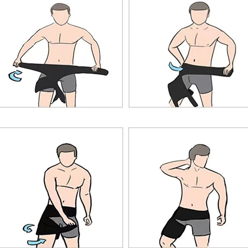 Thigh Compression Sleeve Adjustable Breathable Hamstring Upper Leg Hip Support