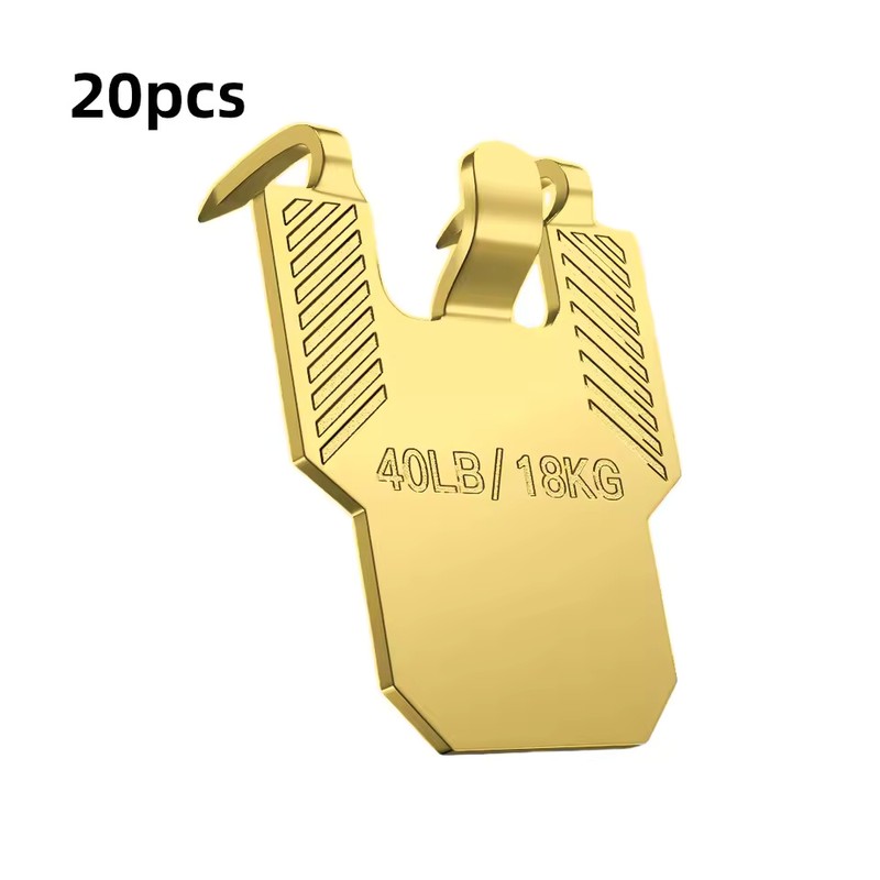 40 lb Claw Drywall Picture Hangers for Frames, Mirrors &