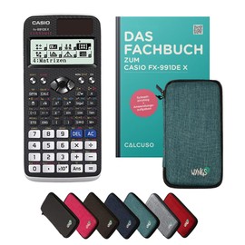 Calcuso Standard Package Turquoise with Calculator Casio FX-991DE X ClassWiz