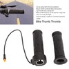 1 Pair Bike Thumb Throttle Accelerator Handle Controller Assembly Waterproof