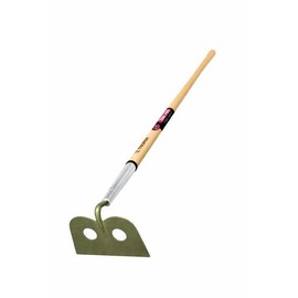 Truper 33035 Tru Pro Forged Mortar Hoe, 10-Inch Head, Ash Handle, 60-Inch