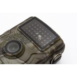 Technaxx Wildcam 1080p FullHD Security Wildlife Camera TX-256 for Wildlife Watching with 2 Inch Display, Night Vision, PIR Motion Sensor, 38 IR LEDs, IP66, MicroSD Support, 0.3s Trigger Time