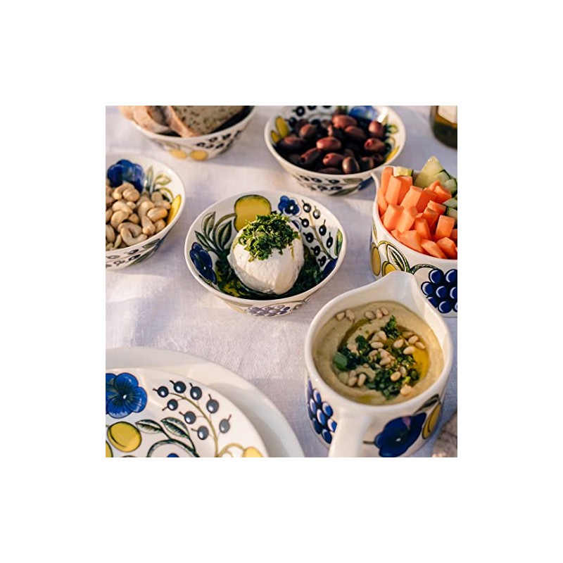 ARABIA 1059707 Arabian Ceramic Paratyssi Bowl, Plate, 5.1 inches (13