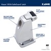 Kason 0056 Safeguard Latch Strike, 3 to 4 Inch Offset,