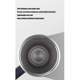 Ualrgo 40 oz travel insulated coffee cup with handle. Use a straw and lid. 304 vacuum stainless steel double layer vacuum leak proof coffee cup. Suitable for cold or hot drinks(white)