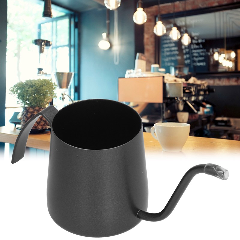 Coffee Pot Stainless Steel Long Narrow Spout Gooseneck Uncoated Tea