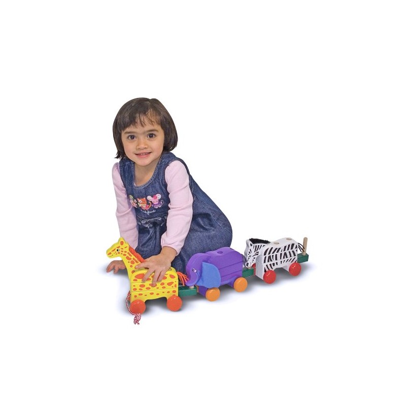 Melissa & Doug Zootiere zum Ziehen
