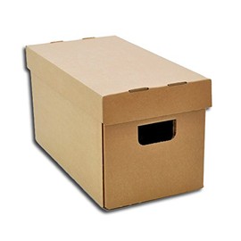 Protected Single Record Cardboard Box