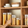 ZENS 10oz Glass Jars with Airtight Lid, 4 Pack Glass