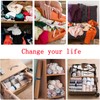 YQQKIRA520 100-Pack Storage Elastic Bands with Buckle: Clothing Storage Solution