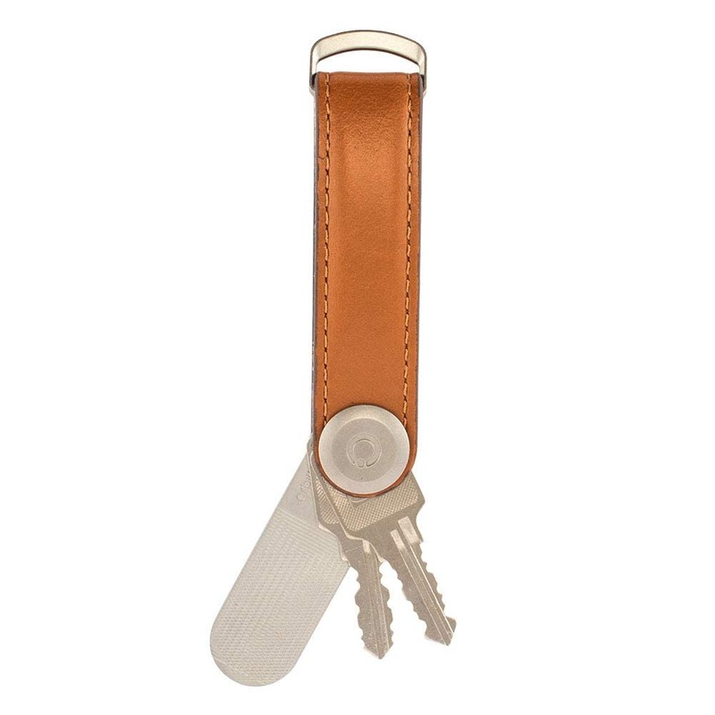 Orbitkey LTHO-2-CGTN Key Holder, Leather, Key Case, Key Cover, Key