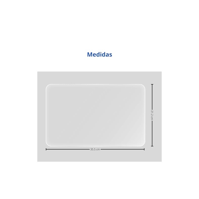 GV TECH Protector de pantalla de cristal Templado 15.6 pulgadas