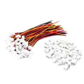 60 Pairs 26AWG 150mm JST XH 2.54mm Pitch 3 Pin Female Connector and Male Plug Wire Cable for RC Toys PCB LED Strips Household Appliances