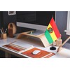 2 Pack Bolivia Flag Bolivia Deluxe Desk Flag Set -