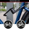 Master Lock Folding Lock for Bikes Hardened Steel Links 4