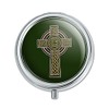 Celtic Christian Cross Irish Ireland Pill Case Trinket Gift Box