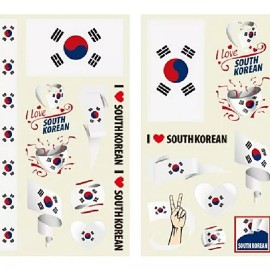 Search Life 태극기스티커 태극기판박이 청결공감 응원스티커 월드컵 10장세트 월드컵스티커 서치생활 [컬러 10장세트] Taegeukgi Sticker Taegeukgi Stand-up Clean Sympathy Support Sticker World Cup 10-Piece Set World Cup Sticker Everyday Life [Color 10-Piece Set]