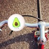 Mr. & Mrs. Panda XL Bicycle Bell Avocado Happy Gift