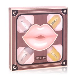 KISSIO Lip Plumper Set,Natural Lip Plumper and Lip Care,Lip Plumper Gloss,Lip Moisturizing,Day and Night Ues,4PCS Lip Plumper,Cruelty Free (Clear, 4pcs)