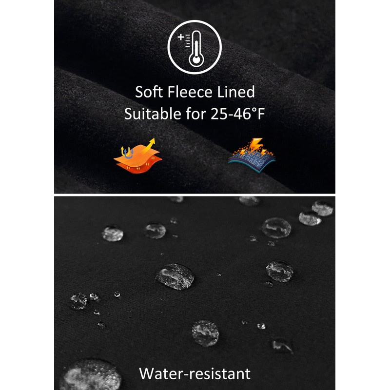 baleaf Womens Winter Cycling Pants Padded Bike Thermal Tights Fleece