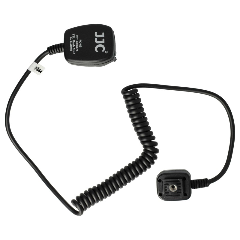 vhbw TTL Cable compatible with Panasonic Lumix DMC-FZ30, DMC-FZ30K, DMC-FZ30S,