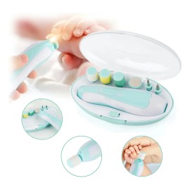 Lima De Uñas Bebé Cortaúñas Para Bebe Eléctrico Con Luz Led