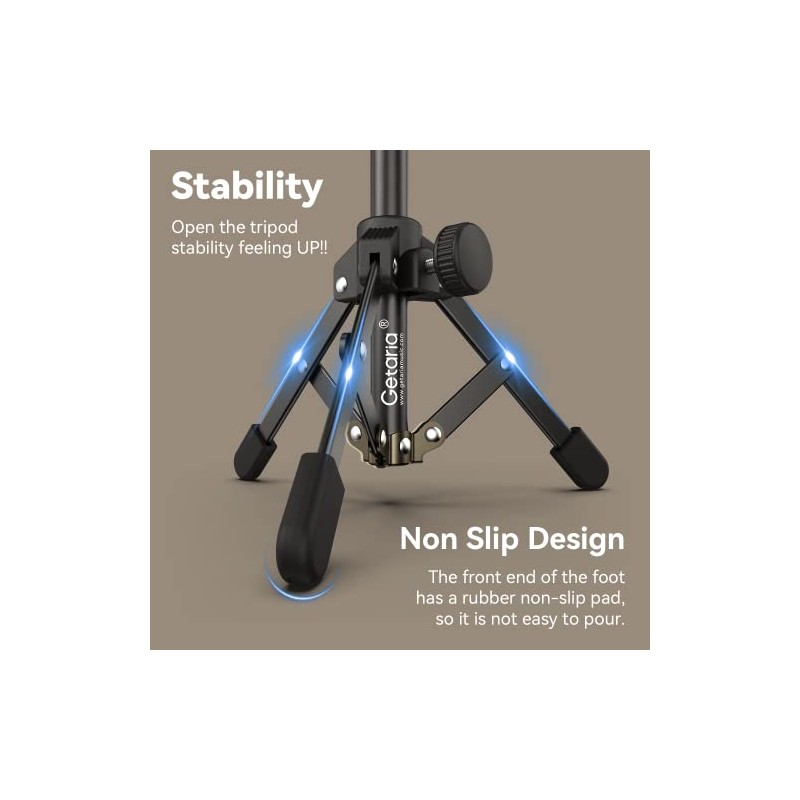 Desk Microphone Stand, Mini Soporte de Sobremesa, Micrófono Plegable, Soporte