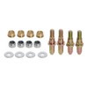 Wbeng SUV Car Door Hinge Pins Pin Bushing Kit Alloy