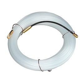 Electraline 61052 Probe Nylon Cable Cleaning, Diameter: 3 mm – 20 m – white