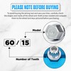 BELEY 23pcs Wheel Lock Lug Nut Remover Kit, Automotive Wheel