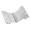 Ssiskcon 4 inch Parliament Stainless Steel Hinges Wide Throw Expandable