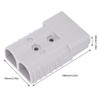 Battery Quick Connector 2/0 AWG Electric Forklift Charging Plug with