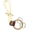 (Razoku Leather) Tochigi Leather Hook Type Key Charm L-30303 -