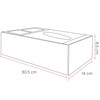Art & Home Caja para pañuelos Desechables con Organizador HB-5892