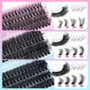 Fluffy Lash Clusters Kit 40D+60D+80D Volume Cluster Eyelash Extensions Kit
