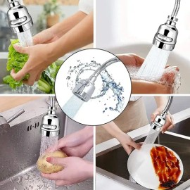360 ° Gira El Grifo Del Fregadero De La Tercera Marcha KEAN, 3 modos ajustables para grifo, accesorio giratorio de 360 °, para fregadero de cocina, ah