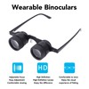 10X Fishing Binoculars Professional Adjustable Focus HD Binoculars for Fishing