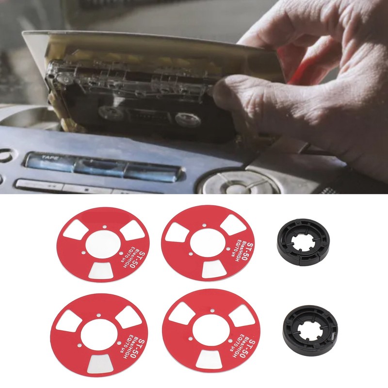 DIY Reel to Reel Cassette Retro Blank Metal Reel Cassette