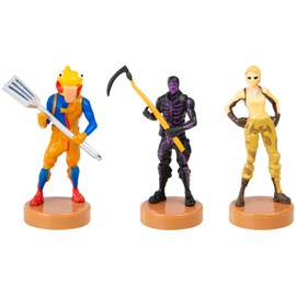 Sambro PMI-3557-2 Fortnite 3D Sammelfiguren mit Stempel, Serie 2, zum Sammeln und Tauschen, ca. 15 cm, Sortiert, bunt