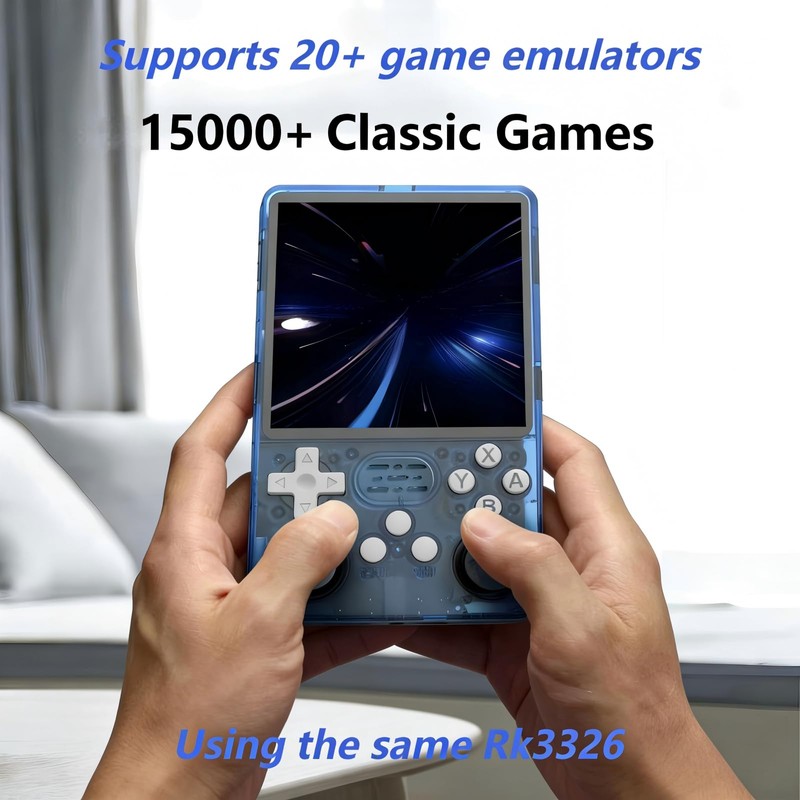 Ugtenversi R36plus Handheld Video Game Console,Portable Retro Gaming Console 4.0"